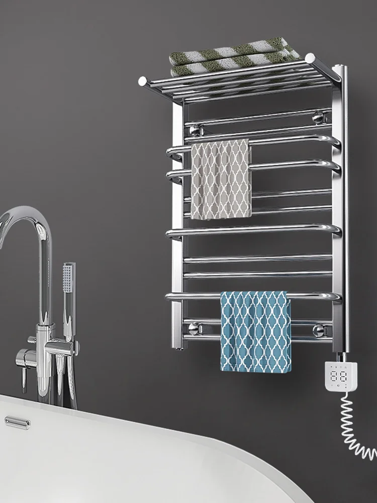 Intelligent electric towel rack, household bathroom, intelligent heating and drying rack
Intelligent electric towel rack, household bathroom, intelligent heating and drying rack