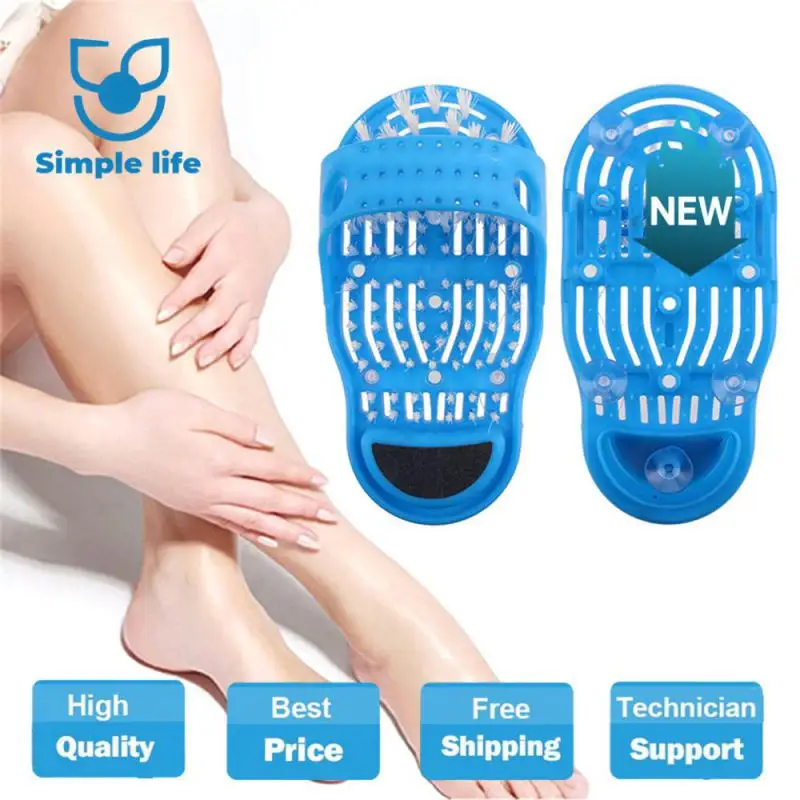 Plastic Remove Dead Skin Massage Slipper Foot Scrubber Bath Shoe with Brush Household Bathroom Foot Cleaning Brush Slipper
Plastic Remove Dead Skin Massage Slipper Foot Scrubber Bath Shoe with Brush Household Bathroom Foot Cleaning Brush Slipper