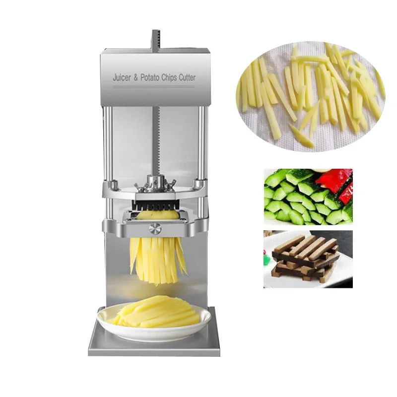 Electric Juicer Potato Chip Cutter French Fries Cutting Machine Commercial Vegetable Cutter Shredding 110v 220v
Electric Juicer Potato Chip Cutter French Fries Cutting Machine Commercial Vegetable Cutter Shredding 110v 220v