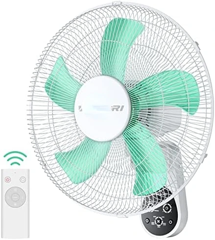 Mount Fan, 16 Inch Fan with 5 Blades, 5 Speeds, 8 Hour Timer, 90° Oscillating Quiet Fan with Remote for Home Office Bedroom Li
Mount Fan, 16 Inch Fan with 5 Blades, 5 Speeds, 8 Hour Timer, 90° Oscillating Quiet Fan with Remote for Home Office Bedroom Li