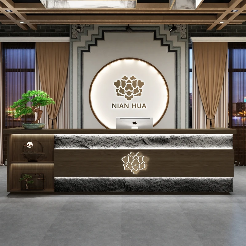 Executive Church Reception Desks Simplicity Massage Modern Hall Stand Desk Office Standing Reception Beauty Counter Reception
Executive Church Reception Desks Simplicity Massage Modern Hall Stand Desk Office Standing Reception Beauty Counter Reception