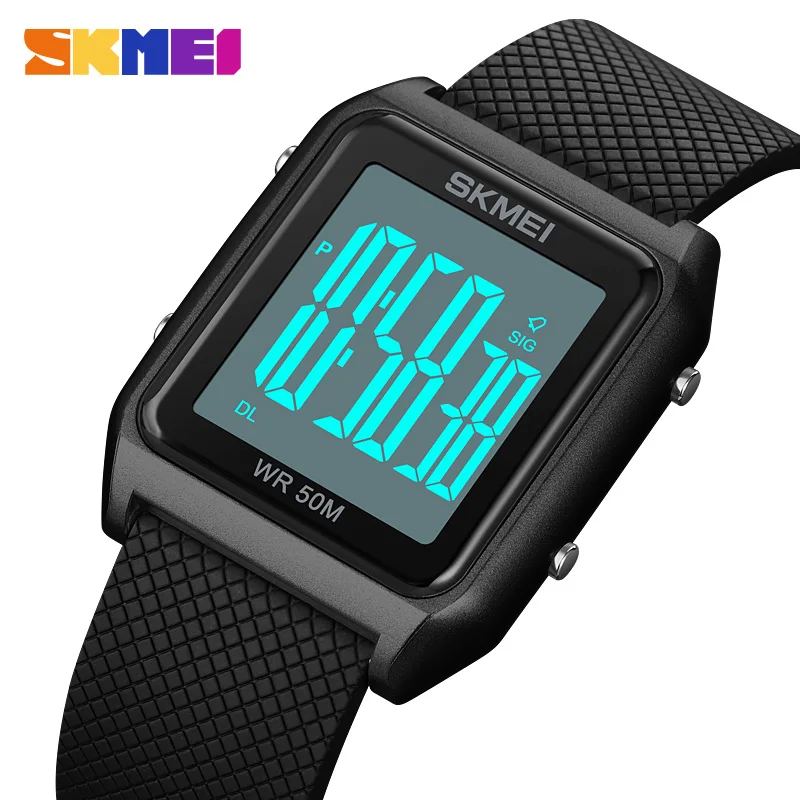 

SKMEI 1866 Sport Waterproof Men's Watch Stopwatch Alarm Countdown Men Electronic Watches Digital Wristwatch Relogio Masculino