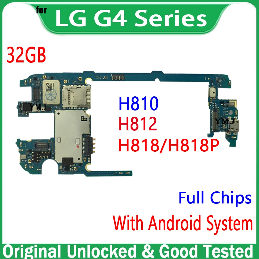 Оригинальная разблокированная материнская плата для LG G4 H810 H811 H812 H815 H818/H818P, материнская плата со всеми чипами, сменная плата, хорошая работа
Оригинальная разблокированная материнская плата для LG G4 H810 H811 H812 H815 H818/H818P, материнская плата со всеми чипами, сменная плата, хорошая работа