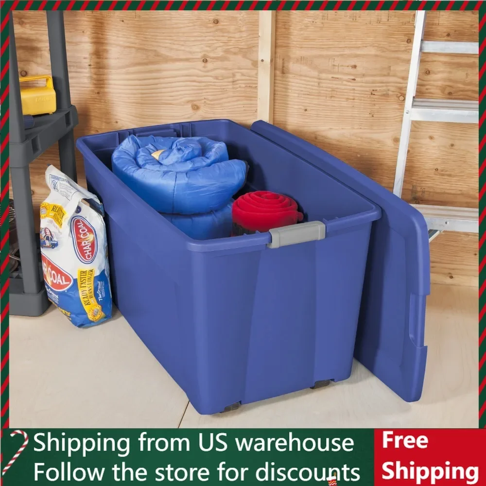 Set of 4 Boxes for Storage Containers 45 Gallon Wheeled Latch Tote Plastic Camping Box Organizer Free Shipping Bedroom Home
Set of 4 Boxes for Storage Containers 45 Gallon Wheeled Latch Tote Plastic Camping Box Organizer Free Shipping Bedroom Home