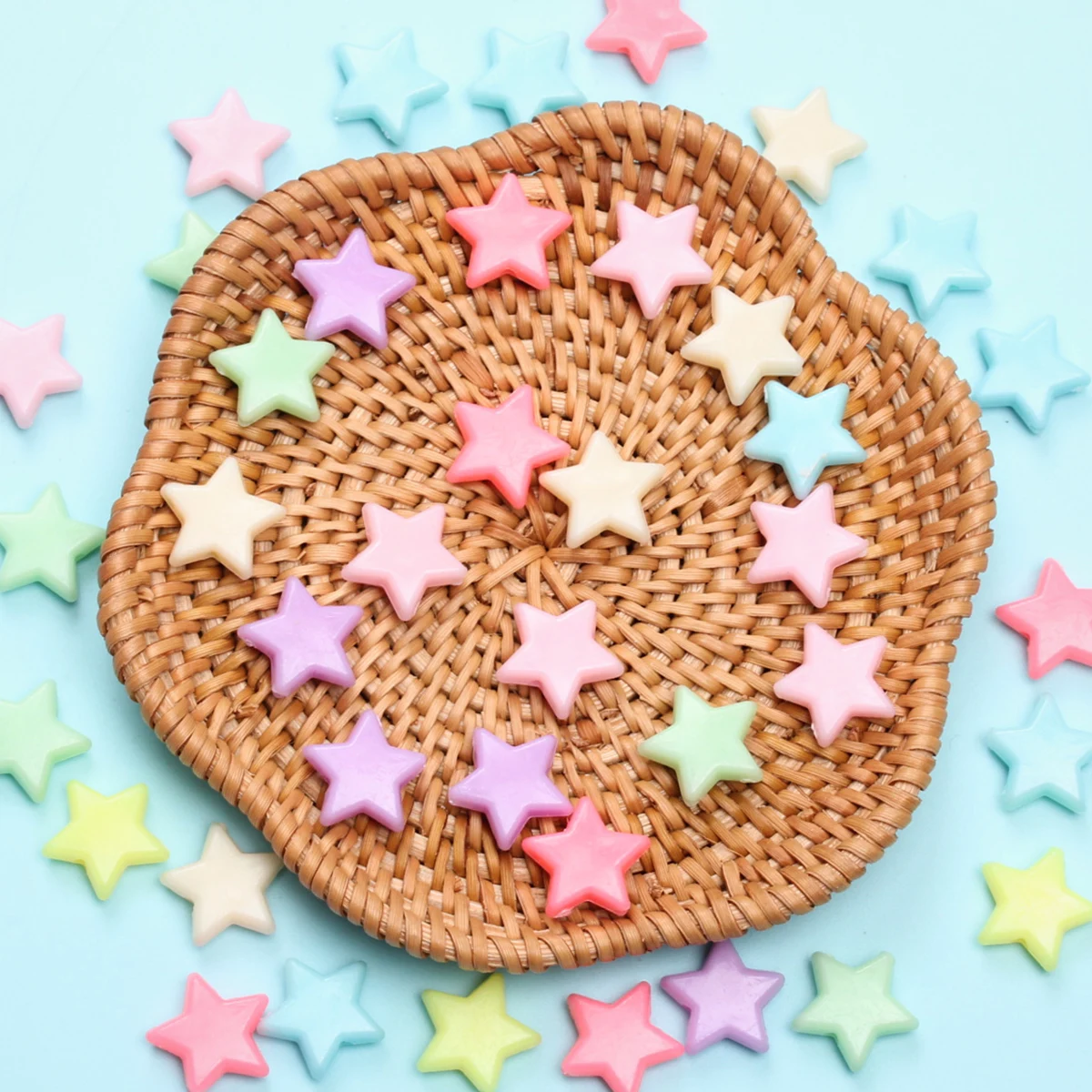 20Pcs 14*5mm Candy Color Star Loose Beads DIY Jewelry For Bracelet Necklace Pendant Making Fashion Handmade Material Wholesale
20Pcs 14*5mm Candy Color Star Loose Beads DIY Jewelry For Bracelet Necklace Pendant Making Fashion Handmade Material Wholesale