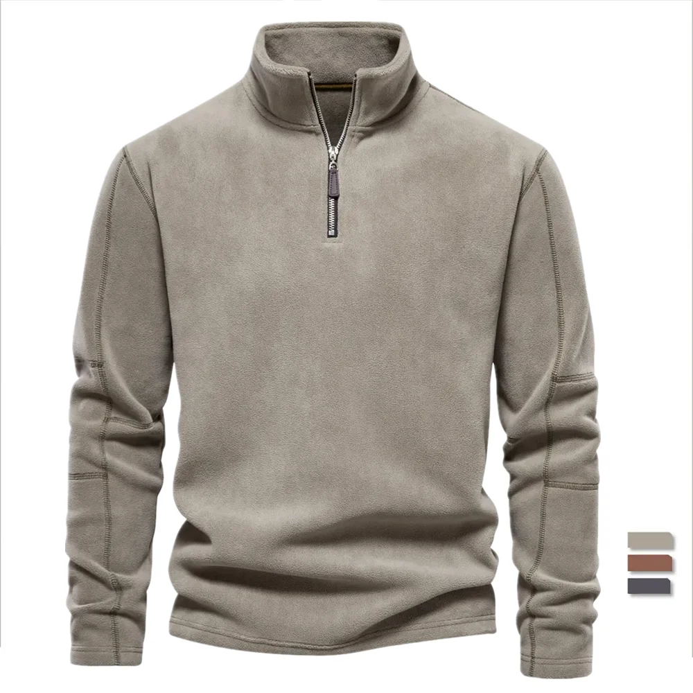 Techwear Y2K Mens Brand Quality Thicken Warm Fleece Tracksuit Jacket Zip Up Neck Pullover Men's Basketball Sweatshirt Jackets
Techwear Y2K Mens Brand Quality Thicken Warm Fleece Tracksuit Jacket Zip Up Neck Pullover Men's Basketball Sweatshirt Jackets