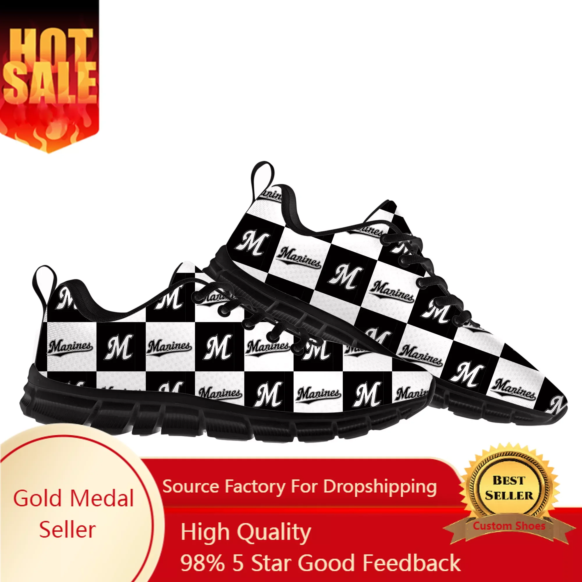 マリーンズ baseball Sports Shoes Mens Womens Teenager Kids Children Sneakers High Quality Parent Child Sneaker Customize DIY Couple
マリーンズ baseball Sports Shoes Mens Womens Teenager Kids Children Sneakers High Quality Parent Child Sneaker Customize DIY Couple