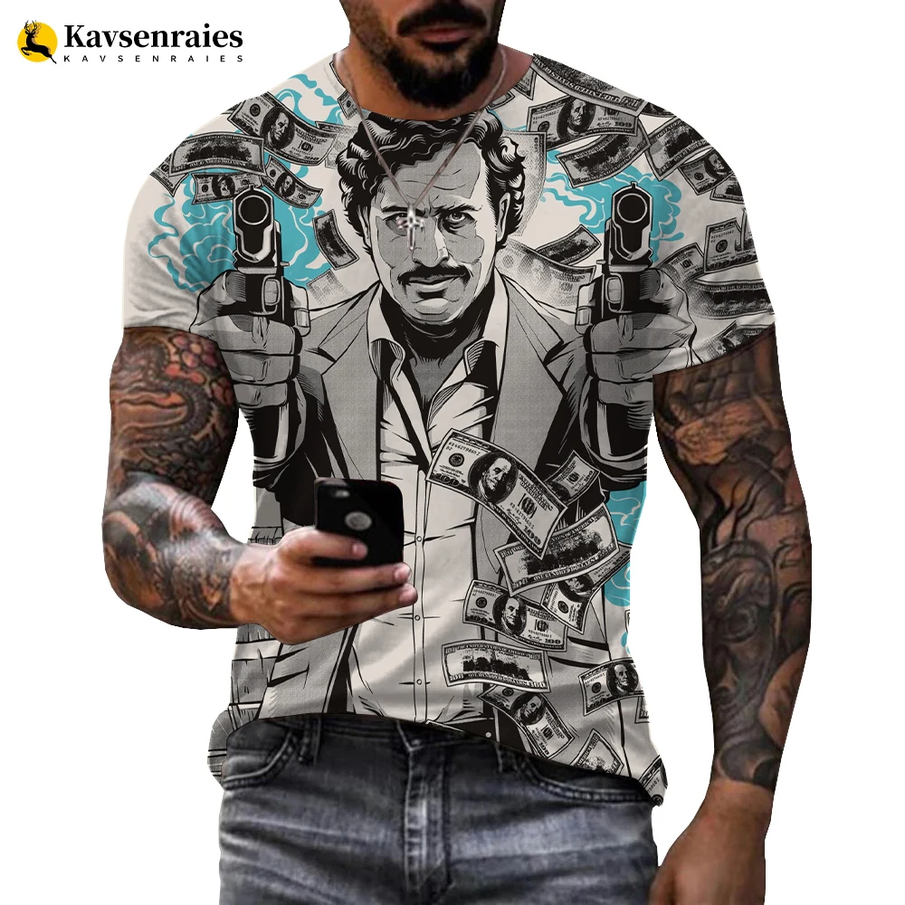New Narcos Pablo Escobar Narcos 3D Printed T-shirt Men Women Fashion Casual Tshirt Harajuku Streetwear Oversized Tops 6XL
New Narcos Pablo Escobar Narcos 3D Printed T-shirt Men Women Fashion Casual Tshirt Harajuku Streetwear Oversized Tops 6XL