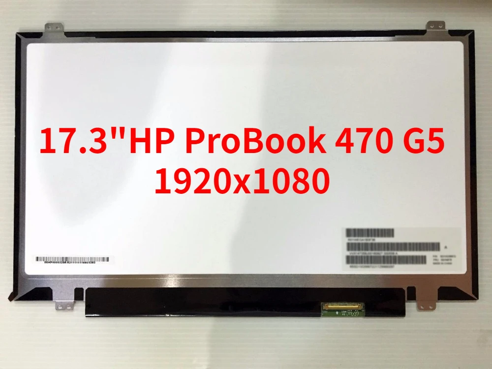 17.3" Laptop Matrix LED LCD Screen For HP ProBook 470 G5 1920x1080 FHD IPS Display Panel NEW Panel Replacement
17.3" Laptop Matrix LED LCD Screen For HP ProBook 470 G5 1920x1080 FHD IPS Display Panel NEW Panel Replacement