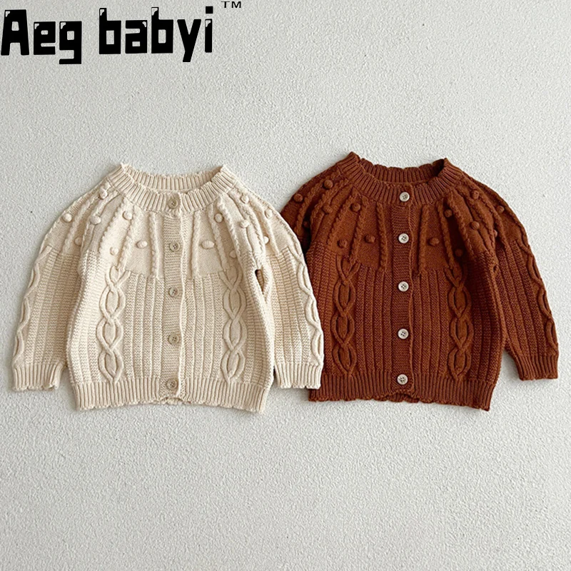 Autumn Baby Sweaters Boy Girl Clothes Knit Top Cardigan Long Sleeve Knitted Sweater Infant Coat Newborn Clothing Knitwear
Autumn Baby Sweaters Boy Girl Clothes Knit Top Cardigan Long Sleeve Knitted Sweater Infant Coat Newborn Clothing Knitwear