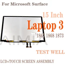 15 Inch For Microsoft Surface Laptop 3 LCD Display Touch Screen Digitizer Assembly for Surface Laptop 3 15" 1867 1868 1873 LCD
15 Inch For Microsoft Surface Laptop 3 LCD Display Touch Screen Digitizer Assembly for Surface Laptop 3 15" 1867 1868 1873 LCD