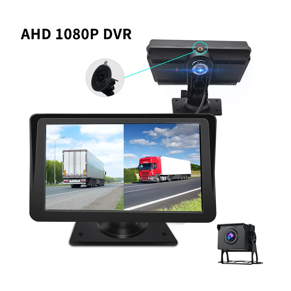 GT7 12/24V AHD1080P Dual Cams for Truck Bus Tanker and other Trailer with Parking Monitor G-sensor Car Dash Camera DVR Recorder
GT7 12/24V AHD1080P Dual Cams for Truck Bus Tanker and other Trailer with Parking Monitor G-sensor Car Dash Camera DVR Recorder