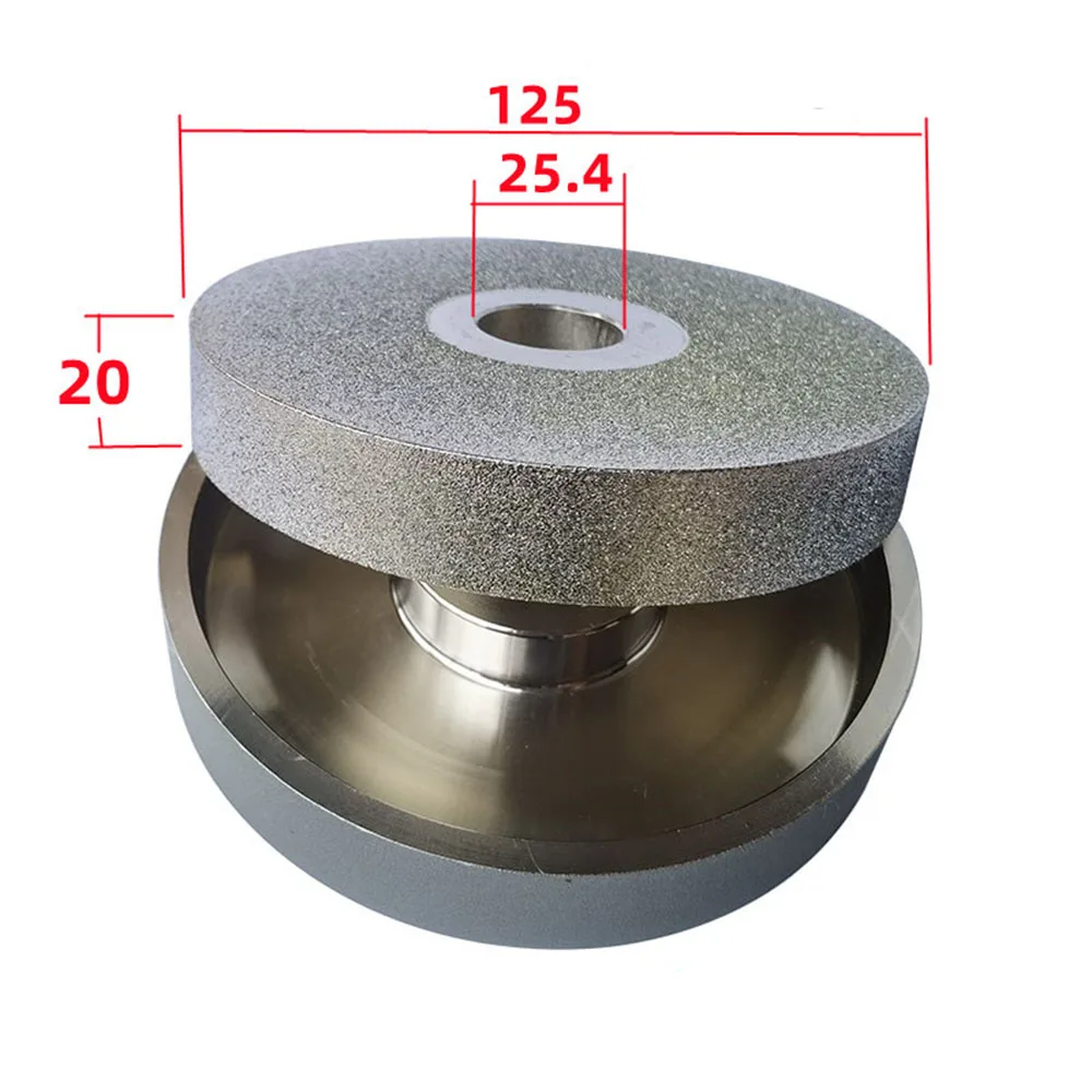 Electroplate Coated Diamond Grinding Sharpener Wheel Diameter 125mm Thickness 20mm Hole 25.4mm For Tungsten Stone Tile Glass
Electroplate Coated Diamond Grinding Sharpener Wheel Diameter 125mm Thickness 20mm Hole 25.4mm For Tungsten Stone Tile Glass