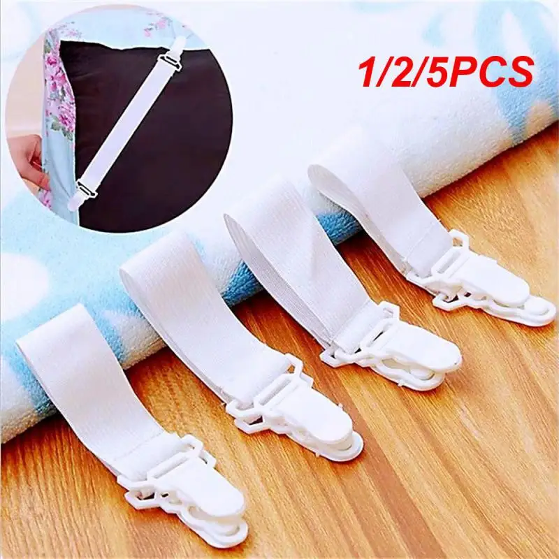 

1/2/5PCS Set Home Textiles Accessories Elastic Bed Sheet Mattress Cover Blankets Grippers Clip Holder Fasteners Kit