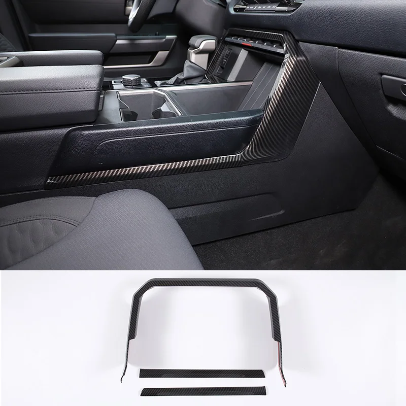 For Toyota Tundra Sequoia ABS Carbon Fiber/Red Car Center Panel Frame Trim Sticker Car Modification Accessories
For Toyota Tundra Sequoia ABS Carbon Fiber/Red Car Center Panel Frame Trim Sticker Car Modification Accessories