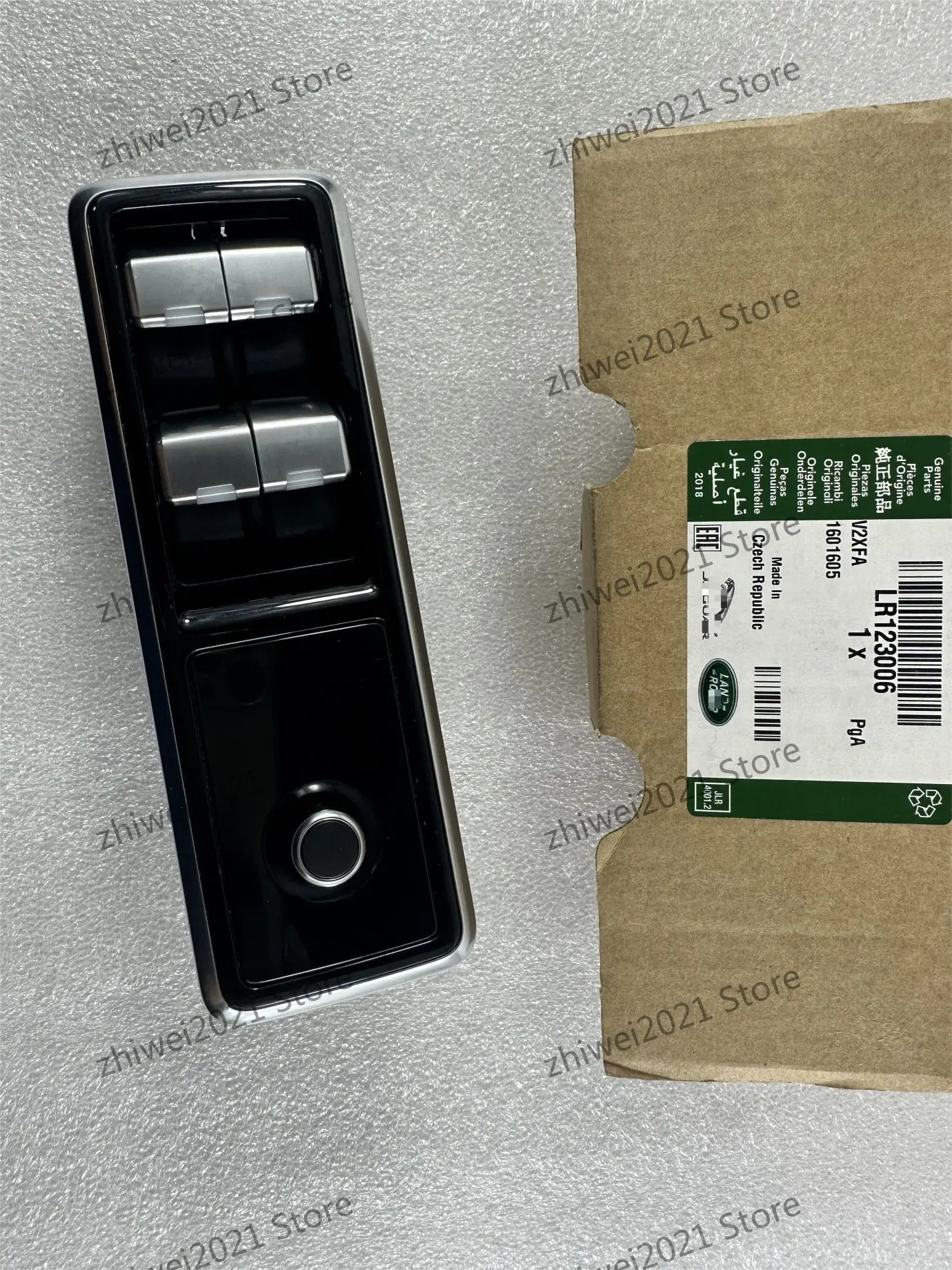 Land Rover driver's door window lifter switch is applicable to L405/L494 LR113038 LR123006 LR166298
Land Rover driver's door window lifter switch is applicable to L405/L494 LR113038 LR123006 LR166298