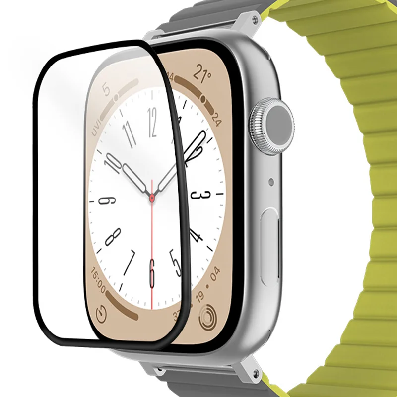 Мягкое стекло для Apple Watch, защита экрана 44 мм 45 мм 41 мм 38 мм 42 мм 9D HD, полная пленка iWatch серии 6 5 3 8 7 se 40 мм, аксессуары
Мягкое стекло для Apple Watch, защита экрана 44 мм 45 мм 41 мм 38 мм 42 мм 9D HD, полная пленка iWatch серии 6 5 3 8 7 se 40 мм, аксессуары