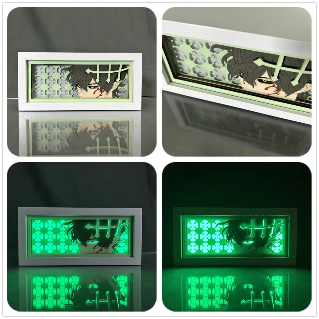 Black Clover Asta Anime Lightbox for Bedroom Decor Desk Led Light Box Manga Table Lamps Yuno Grinberry all Paper Cut Shadow Box
Black Clover Asta Anime Lightbox for Bedroom Decor Desk Led Light Box Manga Table Lamps Yuno Grinberry all Paper Cut Shadow Box