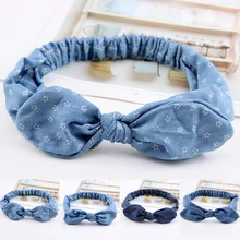 Denim Bow Headband Women Cute Rabbit Ears Headband Bowknot Hair Bands Elastic Turban Girls Hairband Headwrap Hair Accessories
Denim Bow Headband Women Cute Rabbit Ears Headband Bowknot Hair Bands Elastic Turban Girls Hairband Headwrap Hair Accessories