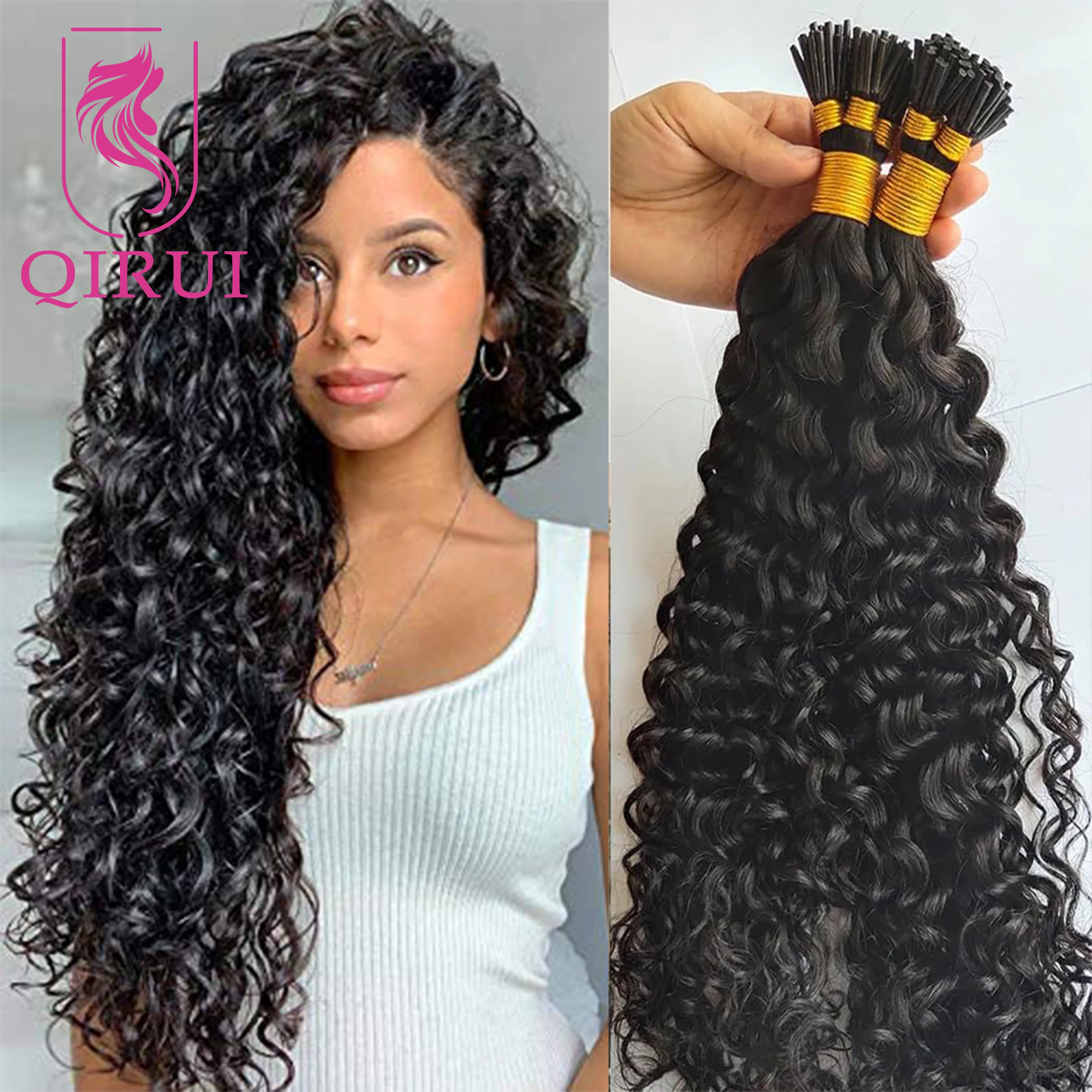 Глубокие вьющиеся I-образные накладные человеческие волосы, бирманские, Itip, вьющиеся накладные волосы I Tips, человеческие волосы для чернокожих женщин 
Глубокие вьющиеся I-образные накладные человеческие волосы, бирманские, Itip, вьющиеся накладные волосы I Tips, человеческие волосы для чернокожих женщин