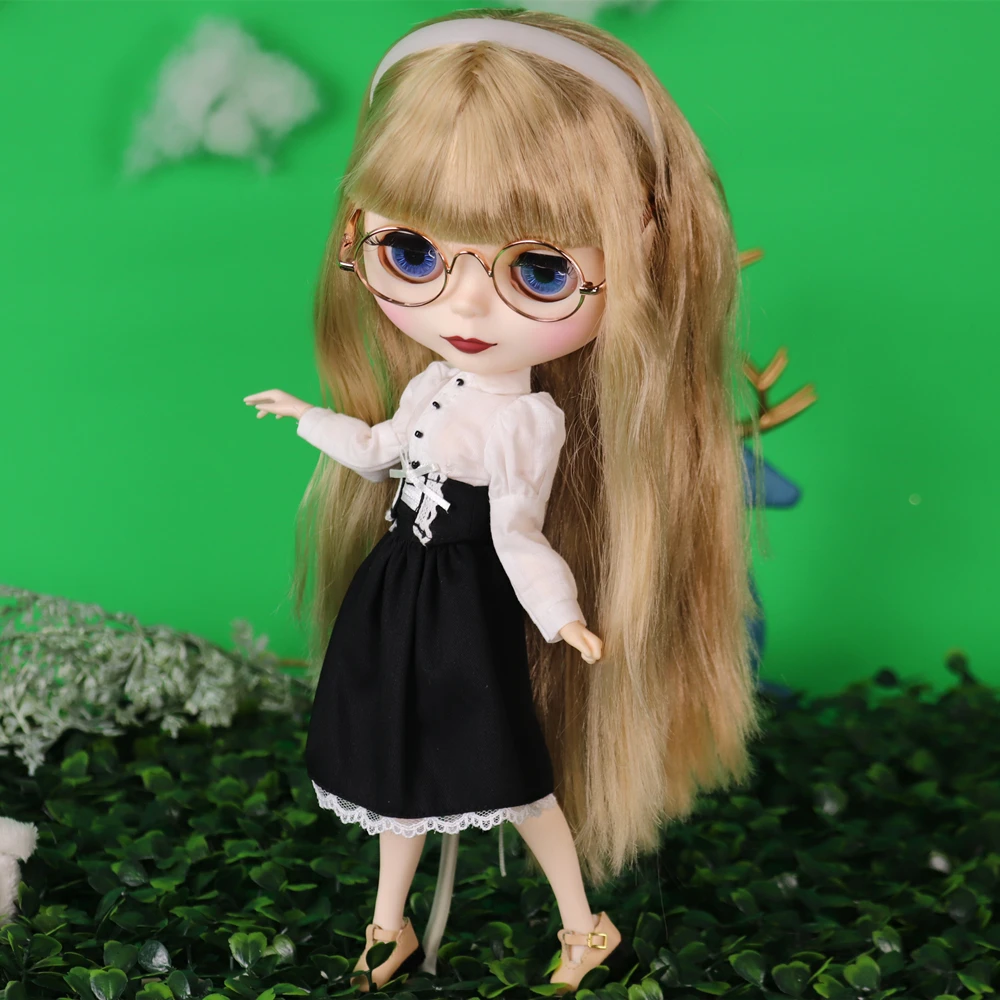 

Кукла Blyth ICY DBS, светлые волосы, белая кожа, матовое лицо, 1/6 BJD OB24, аниме девушка