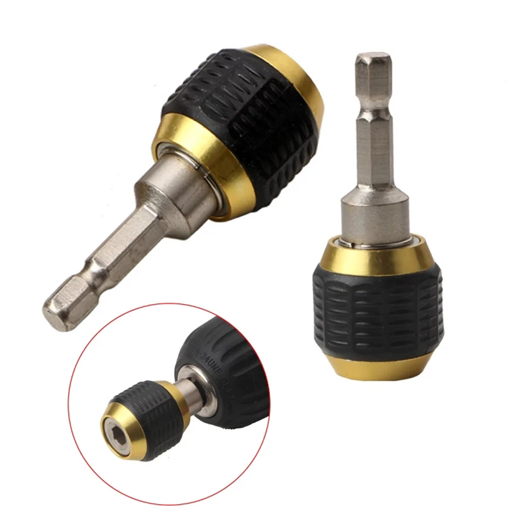 Bit Holder 60mm Hexagonal Shank Quick Coupling 1/4 Inner Hex Self-locking Connecting Rod Electric Holder Drill Chuck Adapter
Bit Holder 60mm Hexagonal Shank Quick Coupling 1/4 Inner Hex Self-locking Connecting Rod Electric Holder Drill Chuck Adapter