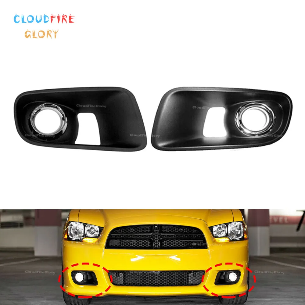 CloudFireGlory 68072021AA 68072020AA 2Pcs Front Left Or Right Side Fog Lamp Light Bezel For Dodge Charger 2012 2013 2014
CloudFireGlory 68072021AA 68072020AA 2Pcs Front Left Or Right Side Fog Lamp Light Bezel For Dodge Charger 2012 2013 2014