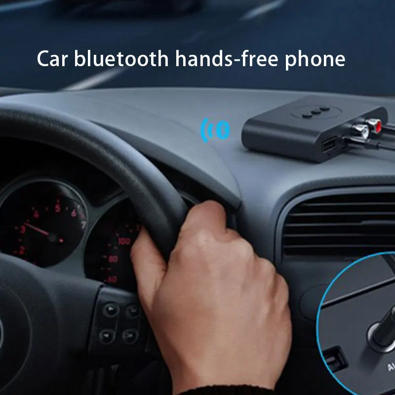 Bluetooth 5.0 Audio Receiver Transmitter Wireless 3.5mm AUX NFC to 2 RCA Audio Adapter For Car Kit Speaker Amplifier
Bluetooth 5.0 Audio Receiver Transmitter Wireless 3.5mm AUX NFC to 2 RCA Audio Adapter For Car Kit Speaker Amplifier
