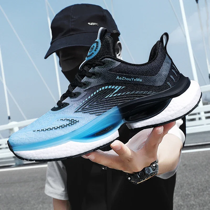 Men's New Sneakers Casual Shoes Sports Mesh Breathable Running Comfortable Fashion Elastic Non-slip Vulcanized Shoes Male Shoes
Men's New Sneakers Casual Shoes Sports Mesh Breathable Running Comfortable Fashion Elastic Non-slip Vulcanized Shoes Male Shoes