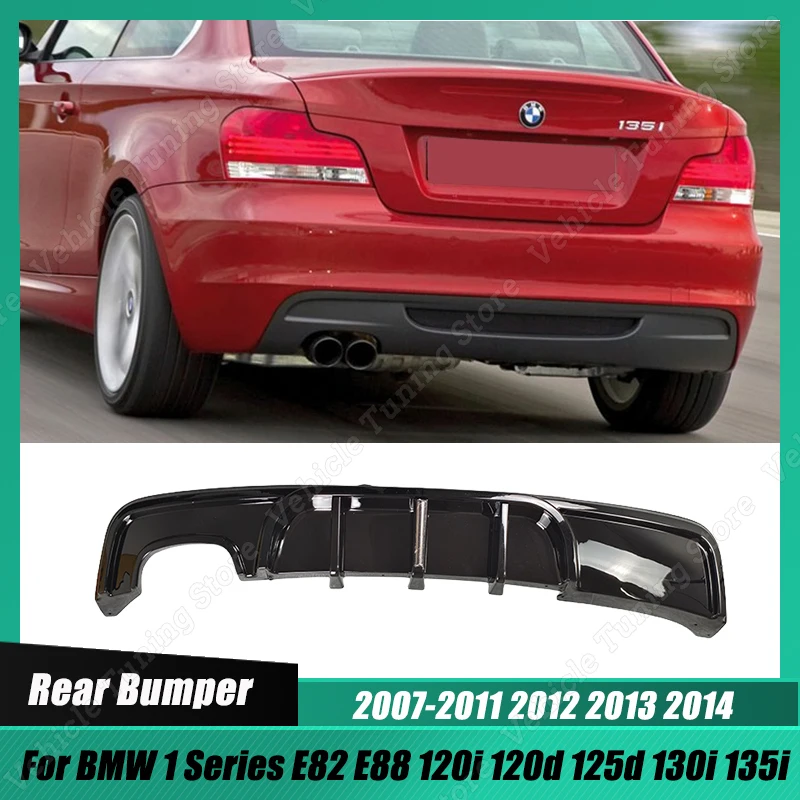For BMW 1 Series E82 E88 120i 120d 125d 130i 135i 2007-2014 With Light Rear Bumper Lip Diffuser Body Kits Tuning Gloss Black ABS
For BMW 1 Series E82 E88 120i 120d 125d 130i 135i 2007-2014 With Light Rear Bumper Lip Diffuser Body Kits Tuning Gloss Black ABS