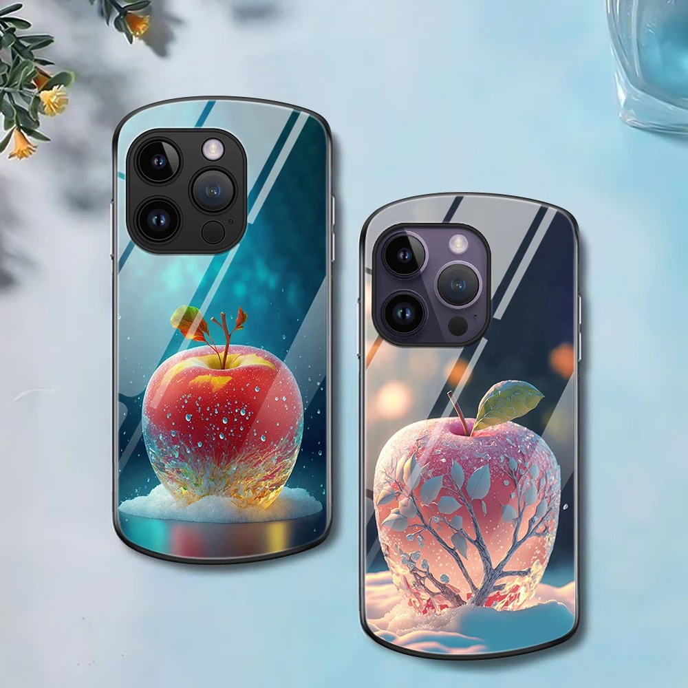 Christmas Apple Oval Tempered Glass Phone Case for iPhone 15 14 13 Pro Max Mini XR XSMax 7 8 Plus SE Cover for iPhone 12 11
Christmas Apple Oval Tempered Glass Phone Case for iPhone 15 14 13 Pro Max Mini XR XSMax 7 8 Plus SE Cover for iPhone 12 11