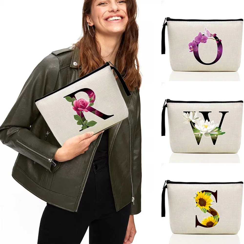 Fashion Cosmetic Bags Ladies Outdoor Travel Environmental Protection Large Capacity Storage Cases Flower Color Print Handbag
Fashion Cosmetic Bags Ladies Outdoor Travel Environmental Protection Large Capacity Storage Cases Flower Color Print Handbag