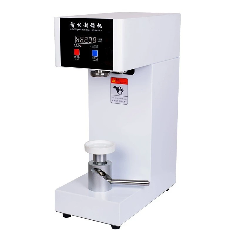 

Automatic Milk Tea Shop Beverage Sealing Machine Can Seamer Machine Aluminum Beer Can Sealing Machine Cola Sealing Machine 6CM