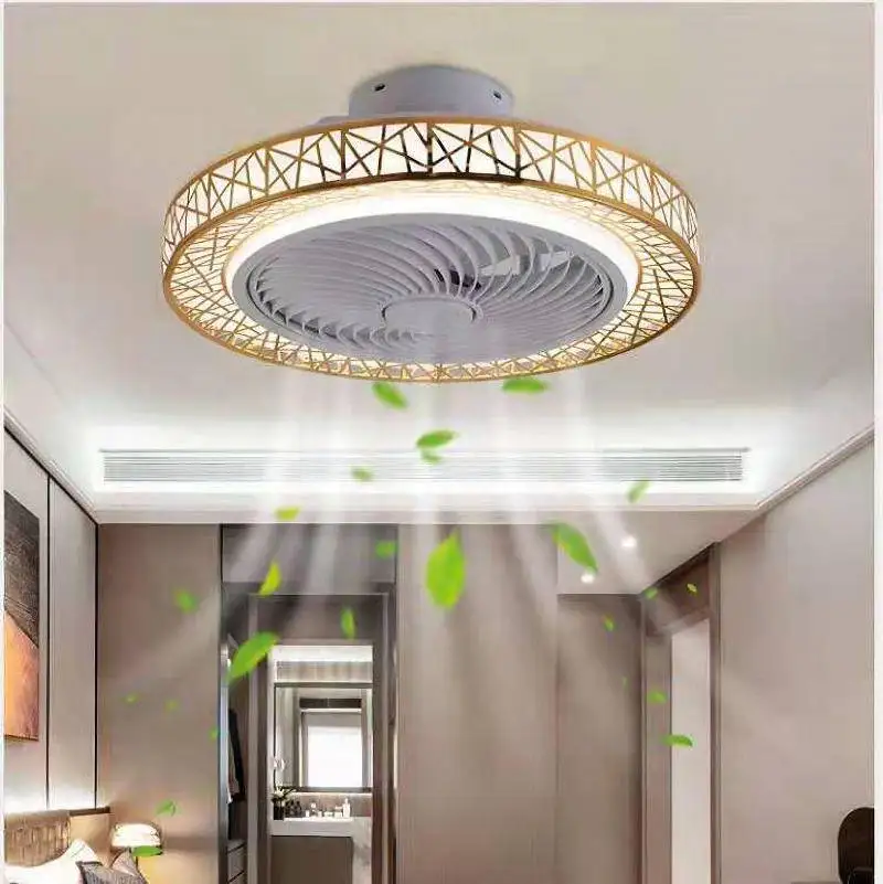 Postmodern Nordic LED Intelligent Ceiling Fan Remote Control Lamp Bedroom Decorative Fan Silent Invisible Ceiling Fan
Postmodern Nordic LED Intelligent Ceiling Fan Remote Control Lamp Bedroom Decorative Fan Silent Invisible Ceiling Fan