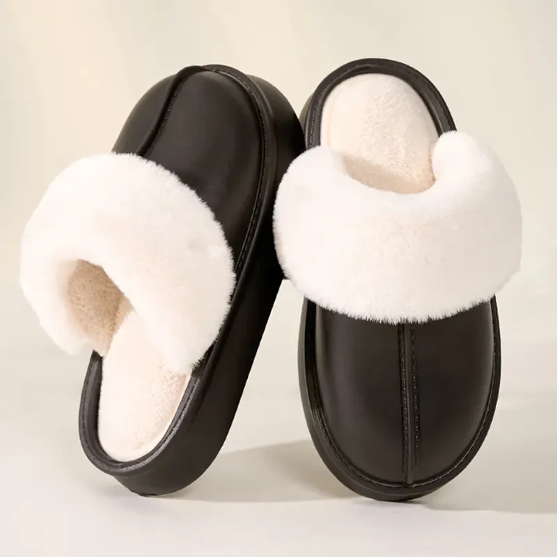 Waterproof Plush Slippers 2023 Winter Indoor Home Soft Wrap Head External Wear Couple Cotton Slippers Solid Warm House Shoes
Waterproof Plush Slippers 2023 Winter Indoor Home Soft Wrap Head External Wear Couple Cotton Slippers Solid Warm House Shoes