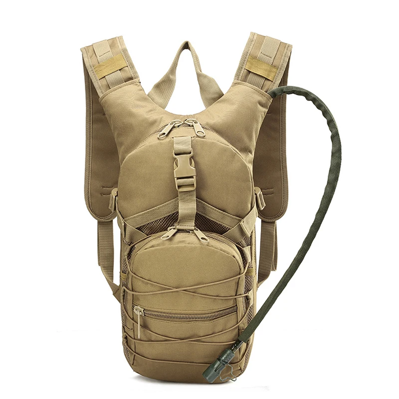 

Lightweight Tactical Backpack 3L Water Bag Camel Survival Hiking Hydration Military Pouch Rucksack Camping Bicycle Daypack