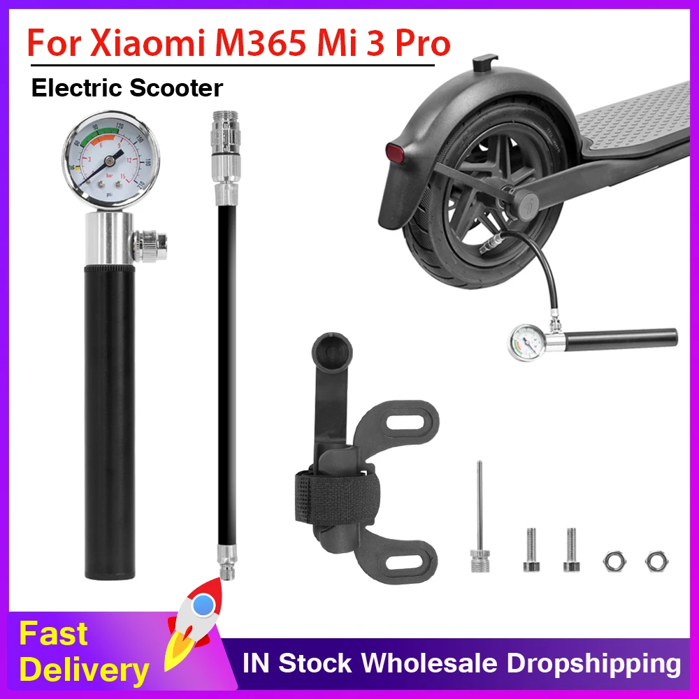 210PSI Portable Pump High Pressure Tire Inflator for Xiaomi Mi3 M365 Pro Max G30 F20 F30 E-Scooter Tire High Pressure Mini Pump
210PSI Portable Pump High Pressure Tire Inflator for Xiaomi Mi3 M365 Pro Max G30 F20 F30 E-Scooter Tire High Pressure Mini Pump