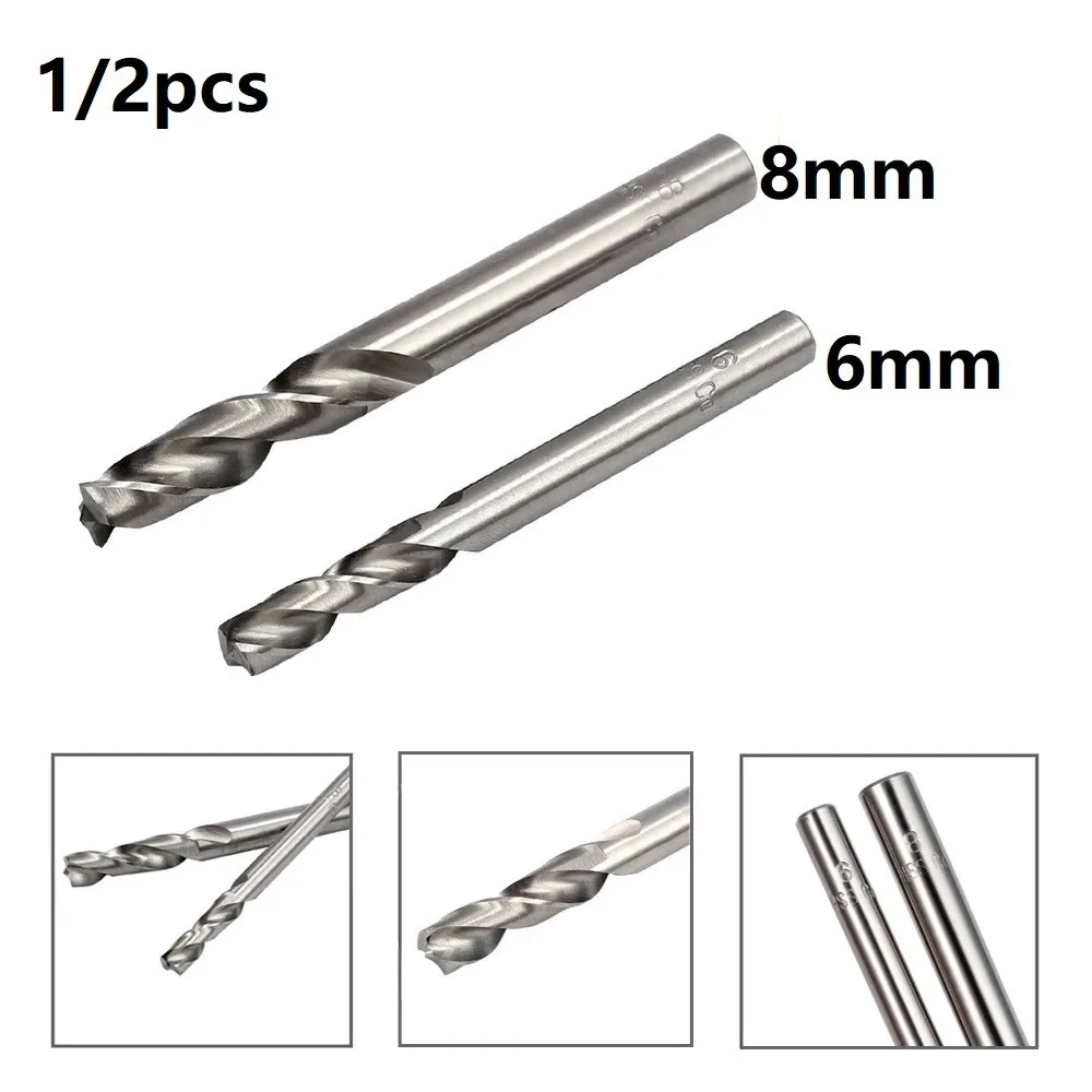 1/2 Pcs HSS-CO Spot Weld Drill Bit Set 6/8mm Welder Remover Cutter Metal Hole Grooving Opener Drilling Tool
1/2 Pcs HSS-CO Spot Weld Drill Bit Set 6/8mm Welder Remover Cutter Metal Hole Grooving Opener Drilling Tool