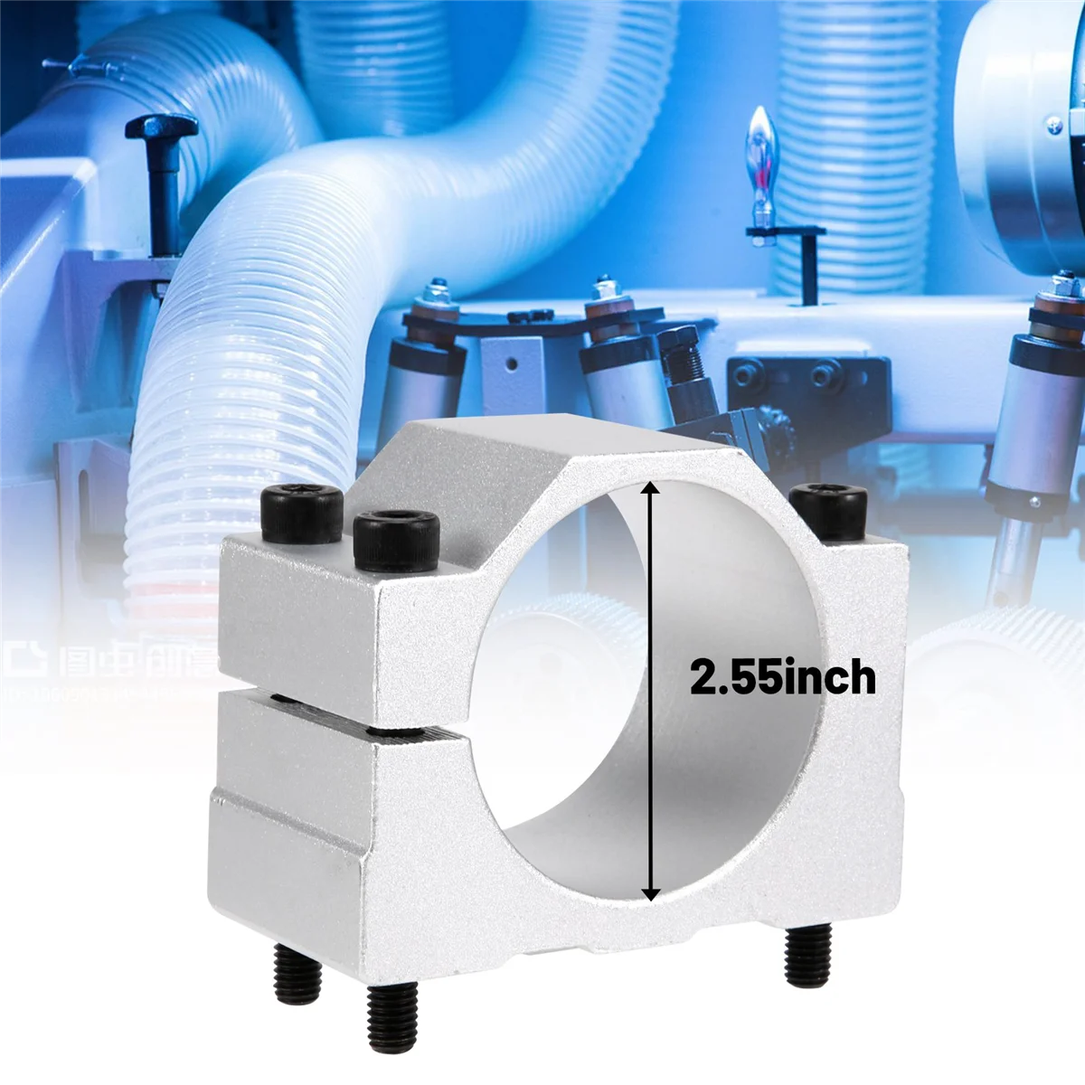 1 шт. шпиндель CNC фрезерный станок с 4 винтами Шпиндельный зажим Монтажный кронштейн 65 мм
1 шт. шпиндель CNC фрезерный станок с 4 винтами Шпиндельный зажим Монтажный кронштейн 65 мм