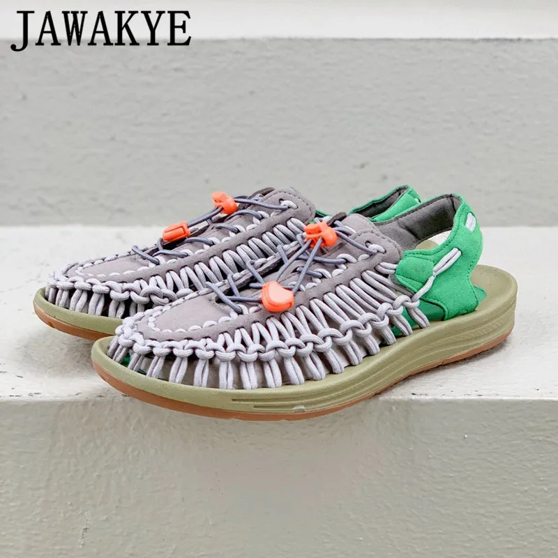 Popular Designer Summer Casual Sandals Crochet Nylon Band Unisex Beach Sandals for Men & Women Mixed Color Male Outdoor Shoes
Popular Designer Summer Casual Sandals Crochet Nylon Band Unisex Beach Sandals for Men & Women Mixed Color Male Outdoor Shoes