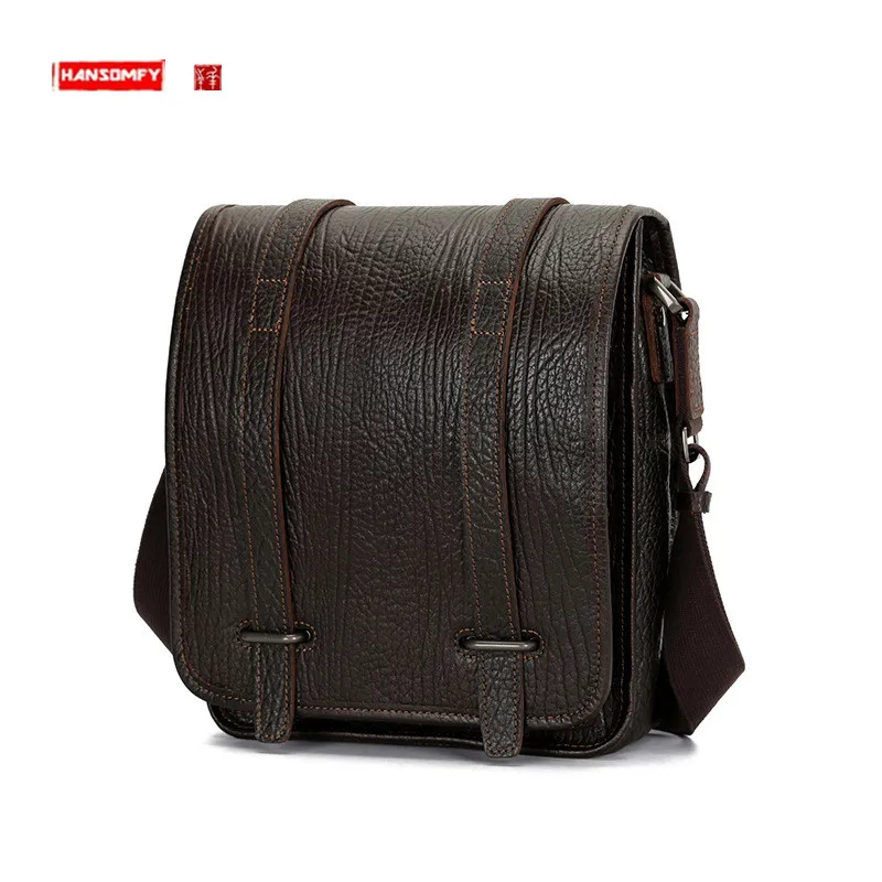 Business Casual Men's Bag First Layer Cowhide Men's Shoulder Bag Messenger Bag Men's Real-Leather Bag Waist Bag
Business Casual Men's Bag First Layer Cowhide Men's Shoulder Bag Messenger Bag Men's Real-Leather Bag Waist Bag