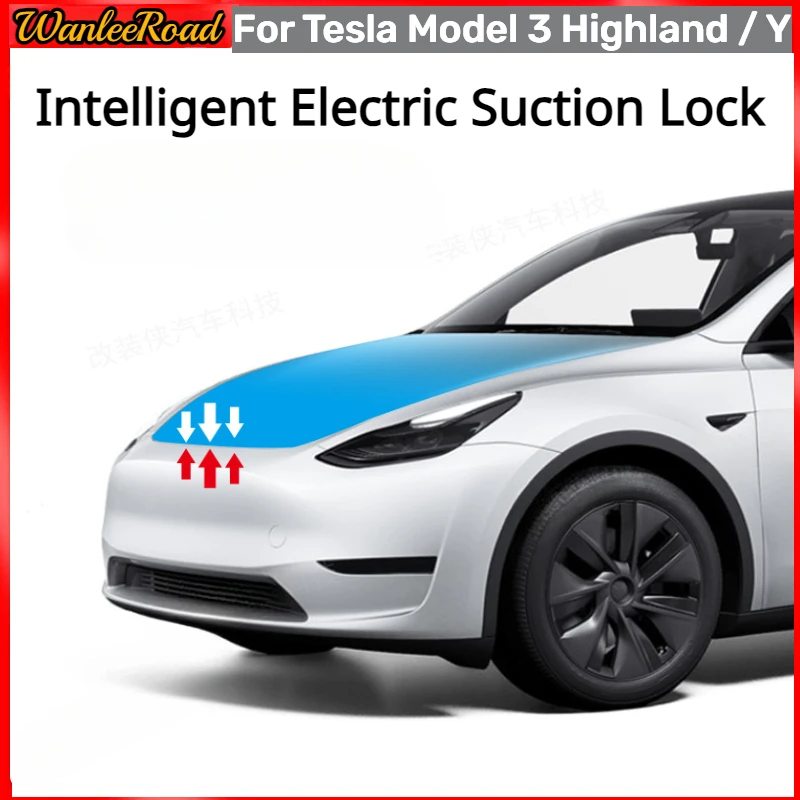 Electric Lock Soft-closing for Tesla Model 3+ Model Y Front Spare Box Automatic Adsorption New Model3 Highland Car Accessories
Electric Lock Soft-closing for Tesla Model 3+ Model Y Front Spare Box Automatic Adsorption New Model3 Highland Car Accessories