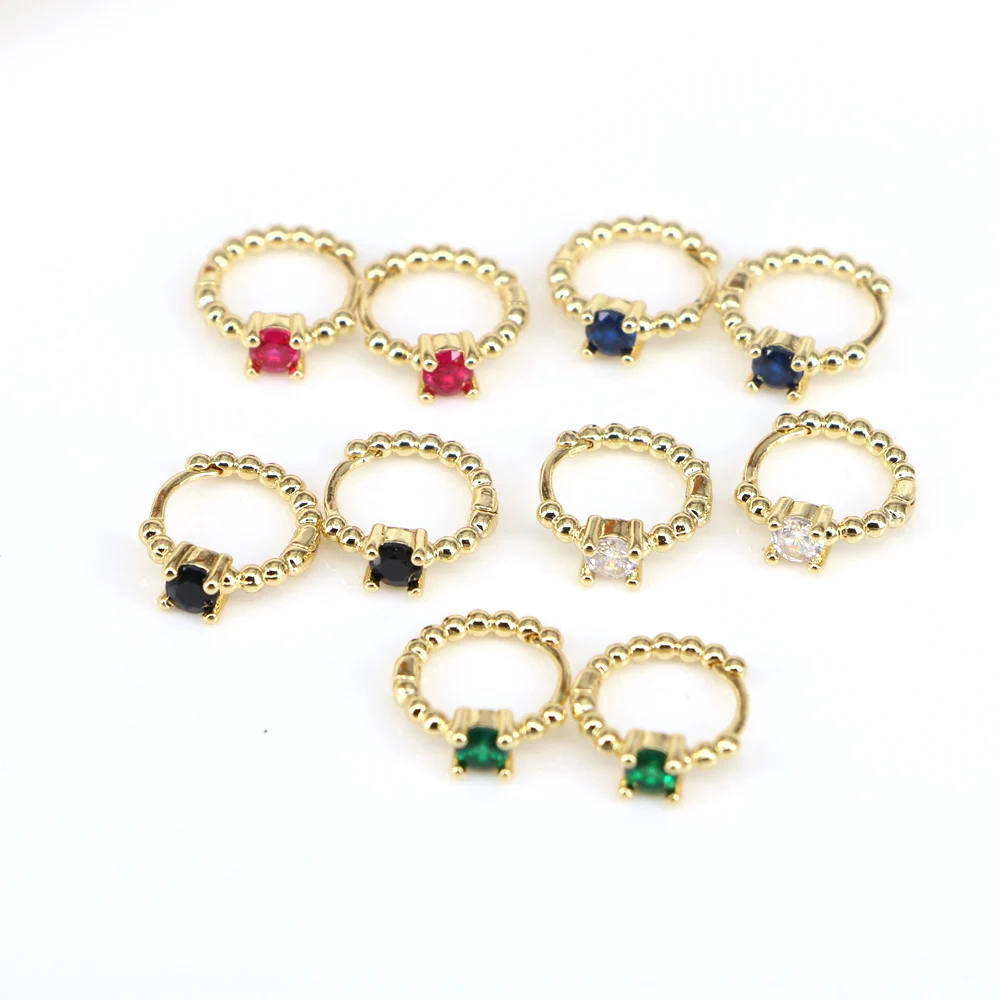 10 Pairs, New Design CZ Zircon Crystal Small Hoops Set Gold Color Earrings for Women Beads Huggie Fashion Jewelry Brincos
10 Pairs, New Design CZ Zircon Crystal Small Hoops Set Gold Color Earrings for Women Beads Huggie Fashion Jewelry Brincos