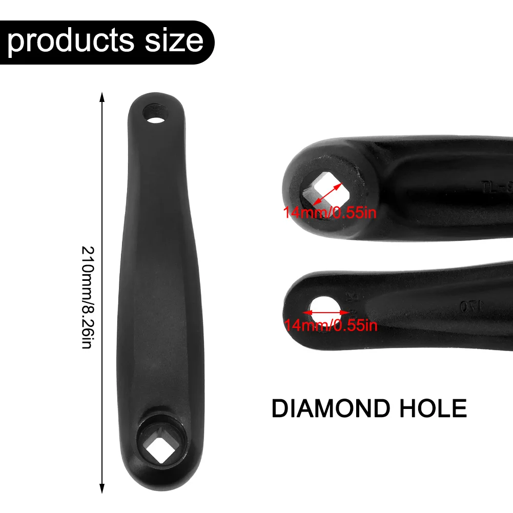 Bike Crank Crank Lightweight MTB Bikes Mountain Bicycles Folding Bicycle For Electric Bicycle 170mm Bicycle Crank 1 Pair
Bike Crank Crank Lightweight MTB Bikes Mountain Bicycles Folding Bicycle For Electric Bicycle 170mm Bicycle Crank 1 Pair