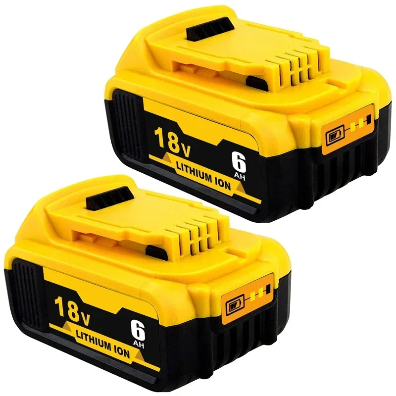 6.0Ah 18V Replacement for Dewalt 20V MAX Power Tools DCB180 DCB185 DCB184 DCB200 DCB203 DCB181 Rechargeable Lithium-ion Battery
6.0Ah 18V Replacement for Dewalt 20V MAX Power Tools DCB180 DCB185 DCB184 DCB200 DCB203 DCB181 Rechargeable Lithium-ion Battery