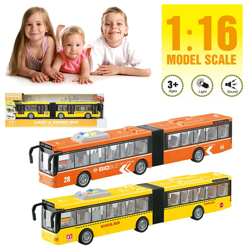 Large 50cm 1:16 English School Baby Bus Sound Light Music Story Double Section Open Door City Tour Tram Model Toys Gift For Kid
Large 50cm 1:16 English School Baby Bus Sound Light Music Story Double Section Open Door City Tour Tram Model Toys Gift For Kid