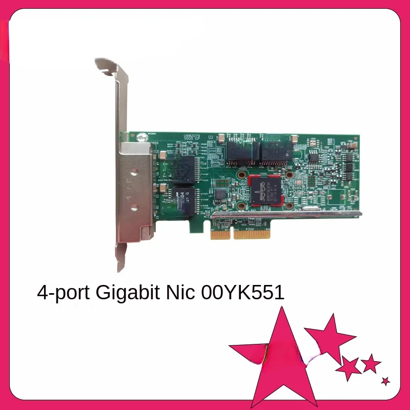 

7zt7a00484 Sr Server 4-Port Gigabit Adaptive Nic FRU No. 00yk551