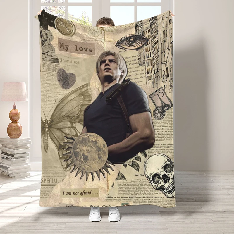 Fluffy Soft Blankets & Throws Leon Kennedy Custom Blanket Summer Comforter Bedspread on the Bed Anime Sofa Bedspreads Throw Baby
Fluffy Soft Blankets & Throws Leon Kennedy Custom Blanket Summer Comforter Bedspread on the Bed Anime Sofa Bedspreads Throw Baby