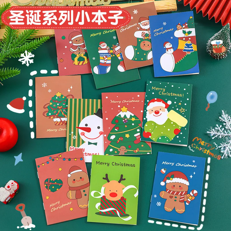 60 pcs/lot Cartoon Christmas Santa Claus Snowman Notebook Notepad Cute Note Book Diary Planner Stationery gift School Supplies
60 pcs/lot Cartoon Christmas Santa Claus Snowman Notebook Notepad Cute Note Book Diary Planner Stationery gift School Supplies