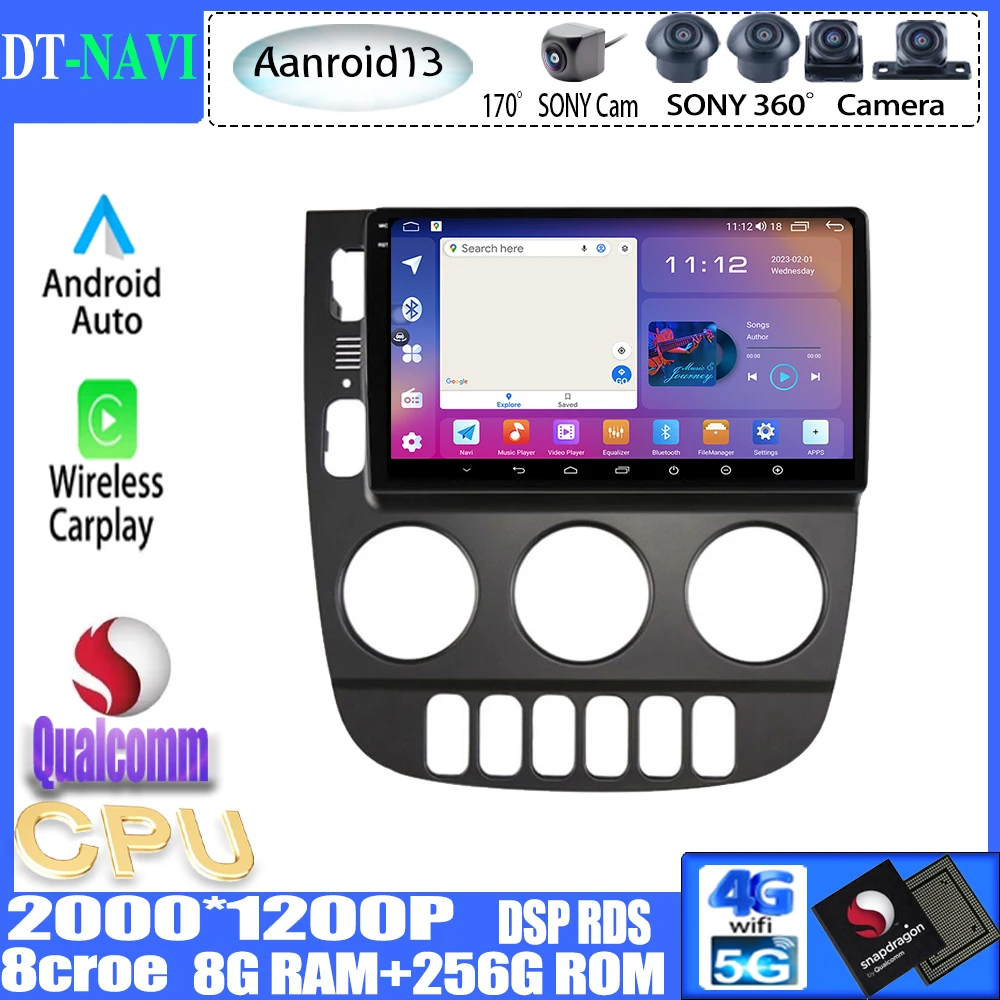 Android13 Carplay для Mercedes Benz M-Class W163 ML 1997 - 2005 автомобильный радиоприемник, мультимедийный плеер, навигация GPS Carplay WIFI NO 2Din
Android13 Carplay для Mercedes Benz M-Class W163 ML 1997 - 2005 автомобильный радиоприемник, мультимедийный плеер, навигация GPS Carplay WIFI NO 2Din